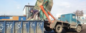Вывоз строительного мусора в Москве контейнером